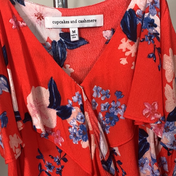 Berkley Cami cupcakes and cashmere Color: Poppy red Size: M - Picture 6 of 9